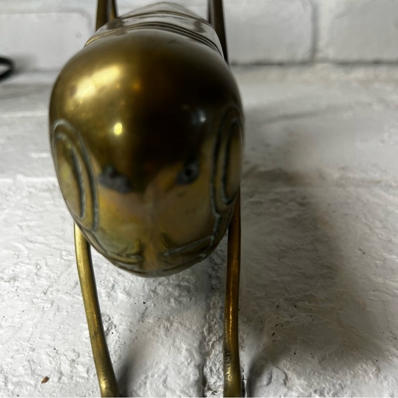 Vintage Brass MCM Grasshopper Figurine - Picture 5 of 7